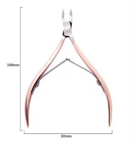 Ensemble de coupe-ongles professionnels en acier inoxydable, lame plate droite, pointe acérée, pour les doigts, usage adulte, style simple - Product Image 2