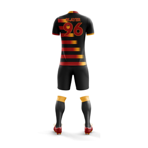 Conjunto de Uniforme de Fútbol Profesional Personalizado con Logotipo del Equipo, Nombre del Jugador, Número, Manga Larga, Invierno - Product Image 2