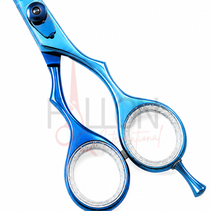 Ciseaux à effiler colorés de 6,0 pouces en acier inoxydable, tranchants, pour droitiers, pour la coupe de cheveux en usine - Product Image 4