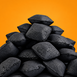 Briquetas de Carbón Negro Cocotronics Energy, de Cáscara de Coco, Ecológicas, Alto Valor Calorífico, Bajo Contenido de Ceniza, Larga Duración - Product Image 1