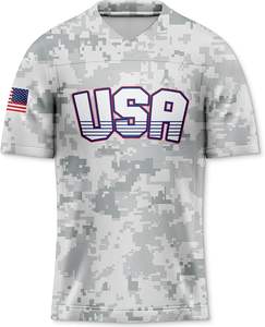 Jersey de Fútbol Americano Personalizable Hecho en Pakistán a Precio Económico, Uniforme de Equipo, Estilo de Fábrica OEM ODM, Ropa Deportiva Transpirable - Product Image 1