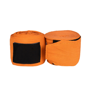 Bandages de boxe et de kickboxing personnalisés avec logo – Protège-mains respirants et antidérapants en coton élastique - Product Image 6
