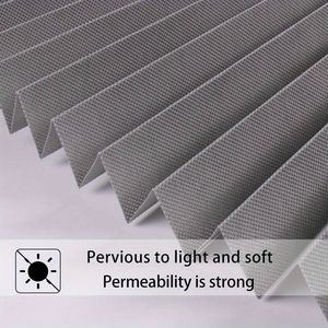 Persiana Enrollable Autoadhesiva Portátil, Plisada, con Sombreado Total, Sin Perforaciones, Fácil Instalación para Hogar u Oficina - Product Image 4