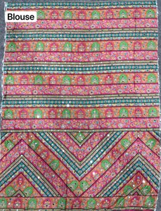 Women's New Tenncy Chinon Silk Designer Handwork Saree | Wedding Diwali Party Ethnic <b>Ankle</b>-Length Stretchable - Product Image 6