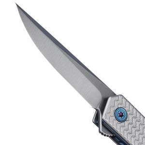 <b>Outdoor</b> Folding Pocket Knives with Compact Pocket Friendly Design and Sharp Blade for Camping Hiking Fishing Backpacking - Product Image 4