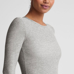Camiseta Deportiva de Compresión para Mujer, de Poliéster, Transpirable, de Secado Rápido, con Tecnología de Absorción de Sudor, Elástica en 4 Direcciones, Ligera y Cómoda - Product Image 5