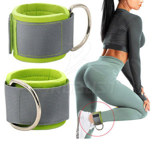 สายรัดข้อเท้าหนังแบบกำหนดเองสำหรับการออกกำลังกายขา-กันลื่น เป็นมิตรกับสิ่งแวดล้อม และระบายอากาศได้ดี |   อุปกรณ์ออกกำลังกายสำหรับทุกเพศ - Product Image 6