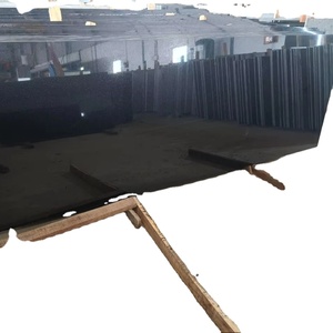 Azulejos y losas de granito negro azabache Diseño moderno Encimeras de lápidas pulidas Piedras conmemorativas de Vinayak Exports - Product Image 3