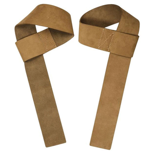 สายรัดยกน้ำหนักหนังแบบใหม่สำหรับฟิตเนส สายรัดยกน้ำหนักสำหรับออกกำลังกาย ผ้าสั่งทำพิเศษ กันลื่น ระบายอากาศได้ดี ปรับได้ ใช้ได้ทั้งชายและหญิง - Product Image 3