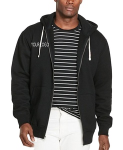 Autumn Windbreaker Hoodie Jacket <b>Coat</b> with Zipper Custom Printed 100% Cotton Hoodies Embroidered Solid Pattern - Product Image 1