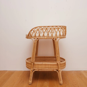 Best Quality Eco-friendly Rattan Doll Changing <b>Table</b> <b>Baby</b> Kids Furniture Made in Vietnam Wholesale Price - Product Image 2
