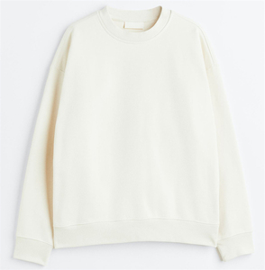 Sweat-shirt oversize pour homme en coton molletonné de qualité supérieure, coupe ample et décontractée, col rond, manches longues, style streetwear décontracté, chaud et confortable - Product Image 1