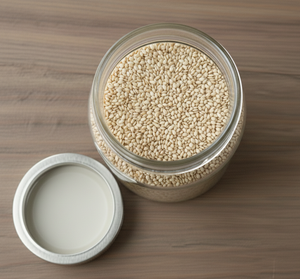 Graines de sésame blanches de qualité supérieure, naturelles, propres, en vrac, pour la cuisine, la pâtisserie, les collations et l'exportation en gros depuis l'Inde - Product Image 5