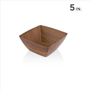 Bol décoratif en bois d'acacia de style simple, écologique, moderne, frais, pour mariage, vaisselle, bol à fruits en bois - Product Image 4