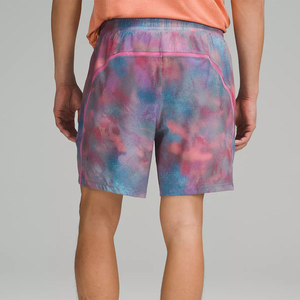 Pantalones Cortos Deportivos para Hombre, Transpirables, con Estampado Tie Dye, para Gimnasio, Fitness, Running, Tenis, con Cierre de Cordón en la Cintura - Product Image 2