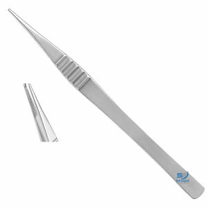 Pinzas de Disección Braithwaite 1x2 con Dientes Serrados, Pinzas Quirúrgicas para Tejidos, Instrumentos de Agarre - Product Image 1