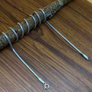 สร้อยคอโซ่ลายลูกบอลทำด้วยมือประทับลาย925เงินสเตอร์ลิงความยาว16 18 20 22นิ้วสำหรับงานแต่งงานและของขวัญ - Product Image 4