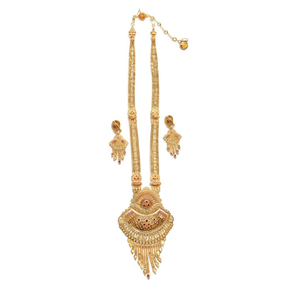 Royal Style Long <b>Necklace</b> Set Fine Jewelry 11058733GL - Product Image 2