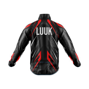 Chaqueta Cortavientos de Alta Calidad con Logotipo Personalizado en Múltiples Posiciones, Ropa Casual Urbana para Hombre, Cierre de Cremallera, Cuello Alto - Product Image 6