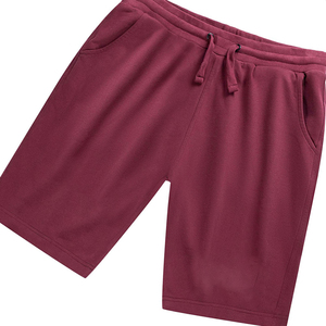 Shorts en coton pour hommes, vente en gros, tissu respirant, confortables pour l'été, avec logo personnalisé, couleur unie, motif uni, shorts de sport - Product Image 6