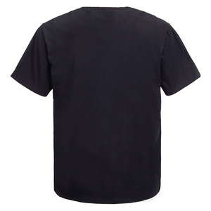 เสื้อยืดผู้ชายสีดำผ้าฝ้าย 100% พิมพ์โลโก้ตามสั่ง ทรงหลวม ไซส์ใหญ่ ระบายอากาศได้ดี ผ้าเนื้อดี ไม่เป็นขุย มีจำหน่าย - Product Image 1