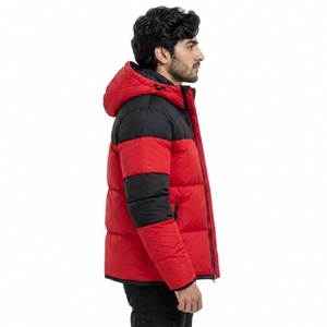 Chaqueta Acolchada para Hombre, Ligera, de Poliéster, con Relleno Cálido, Cierre Frontal Completo, Cómoda para el Invierno - Product Image 4