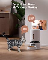 Distributeur de nourriture intelligent pour animaux de compagnie PETLIBRO avec vidéo HD 1080P, vision nocturne, connectivité Wi-Fi 5G et audio bidirectionnel