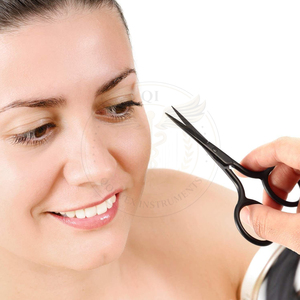 Paquete de 3 Mini Tijeras de Acero Inoxidable para Belleza, Tijeras de Punta Fina para Recortar Bigote, Cejas y Vello Facial - Product Image 3