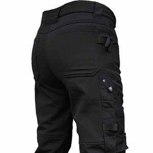 Pantalon homme coupe slim, droit, rayé, tendance, décontracté, confortable, prix abordable, durable - Product Image 3