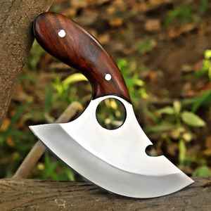Profession Custom Handmade Hot Selling High Quality Hand Forged High Carbon Steel <b>Pizza</b> Axe, <b>Pizza</b> <b>Slicer</b>,With Leather Sheath - Product Image 4