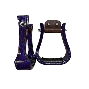 Étriers en bois faits à la main pour selles de cheval, repose-pieds d'équitation durables, support d'équitation robuste - Product Image 1