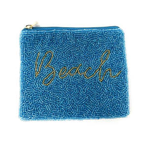 Monedero de mano con cuentas y signo de la paz floral, color rosa, estilo retro bohemio, mini cartera con cremallera, accesorio de boutique al por mayor para festivales - Product Image 6