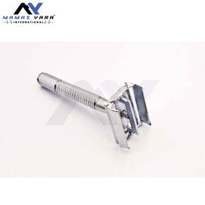 Afeitadora de Seguridad de Doble Filo de Acero Inoxidable de Nuevo Diseño en Oferta, Cuchilla Intercambiable, Duradera, Resistente al Óxido, Afeitadora de Precisión - Product Image 4