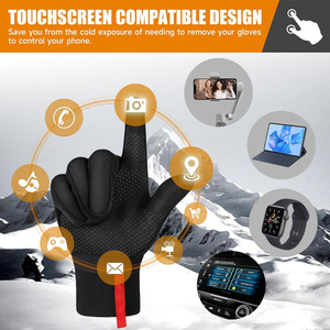 Lightweight Thermal <b>Gloves</b> <b>with</b> Touchscreen for Men & Women Warm Running <b>Gloves</b> for Outdoor Sports Gym Cold Weather - Product Image 5