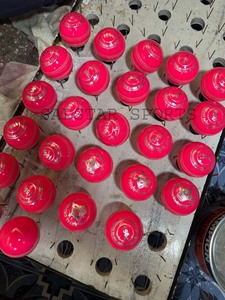 Wholesale Professional Cricket Leather Club Cricket Ball 156GM Special Premium Balls Custom Logo Pink Match Ball Factory Supply - Product Image 5