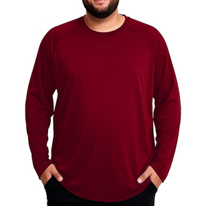 Camisetas de manga larga para hombre, básicas, modernas, informales, para entrenamiento, a la moda, de manga larga. - Product Image 1