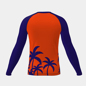 OEM Custom Rash Guard UPF 50+ <b>Compression</b> <b>Shirt</b> for Fitness Running and Outdoor Sports - Product Image 4