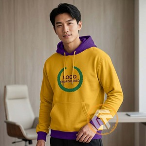 GREEK TREASURES โอเมก้าแบบปรับแต่งได้ |   เสื้อฮู้ดปักลาย Psi Cotton Fleece สำหรับผู้ชาย ฤดูหนาว คุณภาพสูง 500 กรัม เหมาะสำหรับชมรมพี่น้อง - Product Image 2