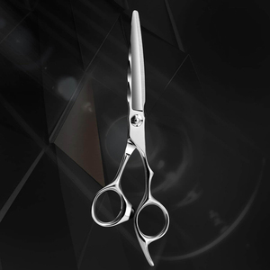 Heavy Duty 7 Inch Professional Barber <b>Scissors</b> Lightweight Stainless Steel Sharp Edge Hair Cutting Shears <b>Left</b>-<b>Handed</b> Long - Product Image 2