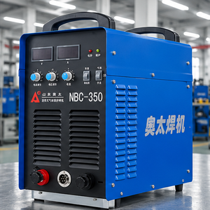 Soldadora MIG AOTAI NBC-350 Portátil Monofásica Inverter 14.5kVA, Máquina de Soldadura por Arco con Protección de Gas, Industrial, Negro/Azul, Nueva - Product Image 4