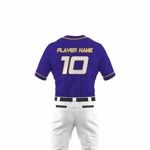 Uniforme de Béisbol Personalizado para Hombre, Conjunto de Camiseta de Manga Corta y Pantalones, Nombre del Equipo Impreso por Sublimación, Poliéster que Absorbe la Humedad, para Todas las Temporadas - Product Image 6