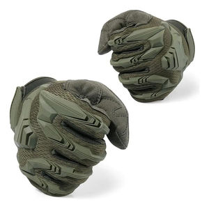 Guantes Tácticos de Cuero de Alta Calidad para Deportes al Aire Libre, Caza, Entrenamiento, Antideslizantes, Aptos para Ciclismo, con Pantalla Táctil - Product Image 4