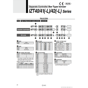 SMC Pneumatics-Ionizador de controlador separado, componentes industriales - Product Image 4