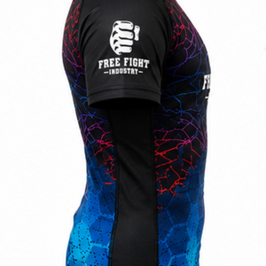 Rashguard personnalisé BJJ No Gi avec impression par sublimation, Rashguard MMA avec faible MOQ - Product Image 4