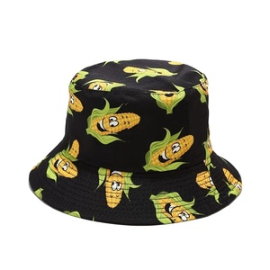 Sombrero de Pescador Estilo Panamá para Viajes al Aire Libre, Protección Solar de Verano, Unisex, 100% Algodón, Transpirable, Diseño de Pato de Dibujos Animados - Product Image 1