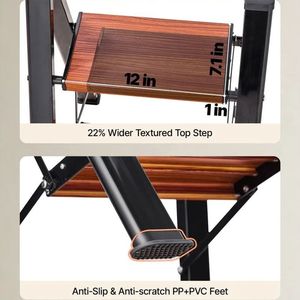 Foldable Household Cleaning <b>Step</b> <b>Stool</b> for Home Repair and Cleaning - Product Image 5