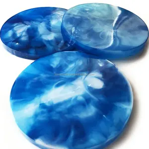 Posavasos de Resina de Diseño Único, Redondos, de la Mejor Calidad, para Cocina y Mesa, Posavasos de Resina para Tazas de Agua, Accesorios de Mesa - Product Image 5