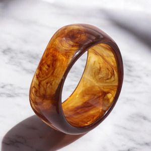 Brazalete de Resina de Alta Calidad, Joyería Hecha a Mano, Elegante, para Mujer, Uso Diario, Colección de Moda - Product Image 5