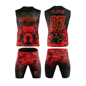 High Quality <b>Compression</b> Football Uniform 7v7 Plus Size 100% Polyester Sublimated Printed Quick Dry Breathable 2026 New - Product Image 1