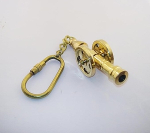 Llavero de cañón en miniatura Hind Craft Living HCL00074 de latón, tono dorado vintage, hecho a mano, ligero, para Halloween, llaves de coche y bicicleta - Product Image 5